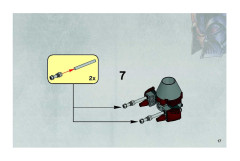 LEGO 7654 instructions page 17 – build guide