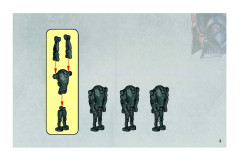 LEGO 7654 instructions page 3 – build guide