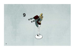 LEGO 7654 instructions page 8 – build guide