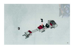 LEGO 7655 instructions page 11 – build guide