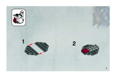 LEGO 7655 instructions page 3 – build guide