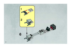 LEGO 7655 instructions page 8 – build guide