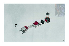 LEGO 7655 instructions page 9 – build guide