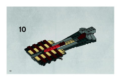 LEGO 7656 instructions page 10 – build guide