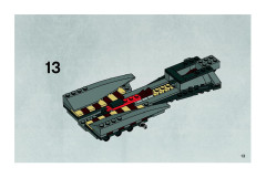 LEGO 7656 instructions page 13 – build guide