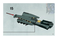 LEGO 7656 instructions page 17 – build guide