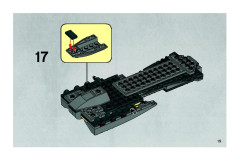 LEGO 7656 instructions page 19 – build guide