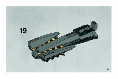 LEGO 7656 instructions page 21 – build guide