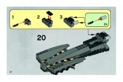 LEGO 7656 instructions page 22 – build guide