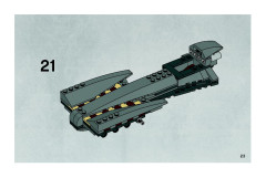 LEGO 7656 instructions page 23 – build guide