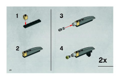 LEGO 7656 instructions page 24 – build guide