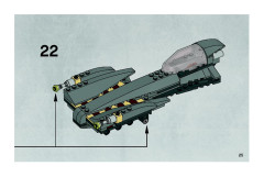 LEGO 7656 instructions page 25 – build guide