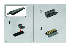 LEGO 7656 instructions page 28 – build guide