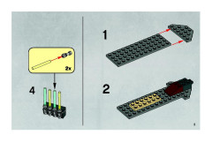 LEGO 7656 instructions page 3 – build guide