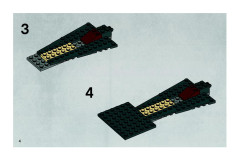 LEGO 7656 instructions page 4 – build guide