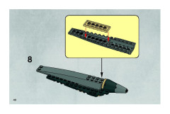 LEGO 7656 instructions page 40 – build guide