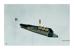 LEGO 7656 instructions page 42 – build guide