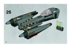 LEGO 7656 instructions page 44 – build guide