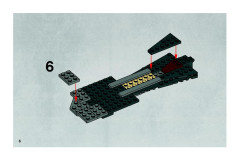 LEGO 7656 instructions page 6 – build guide