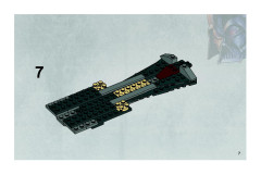 LEGO 7656 instructions page 7 – build guide