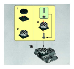 LEGO 7657 instructions page 11 – build guide