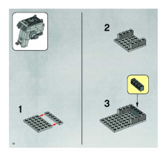 LEGO 7657 instructions page 12 – build guide
