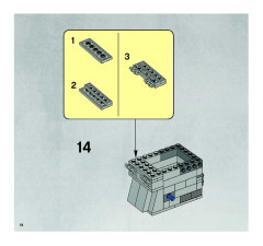 LEGO 7657 instructions page 18 – build guide