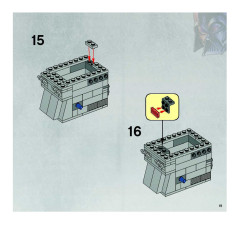 LEGO 7657 instructions page 19 – build guide