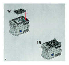 LEGO 7657 instructions page 20 – build guide