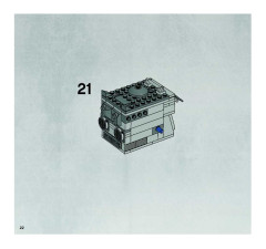 LEGO 7657 instructions page 22 – build guide