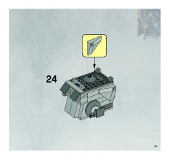 LEGO 7657 instructions page 25 – build guide