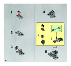 LEGO 7657 instructions page 26 – build guide