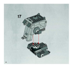 LEGO 7657 instructions page 28 – build guide