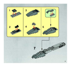 LEGO 7657 instructions page 31 – build guide