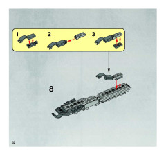 LEGO 7657 instructions page 32 – build guide