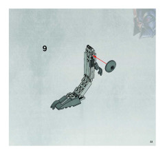 LEGO 7657 instructions page 33 – build guide