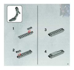 LEGO 7657 instructions page 35 – build guide