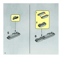 LEGO 7657 instructions page 36 – build guide
