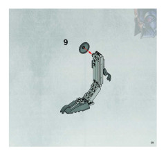 LEGO 7657 instructions page 39 – build guide