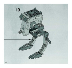 LEGO 7657 instructions page 40 – build guide