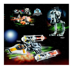 LEGO 7657 instructions page 45 – build guide