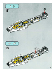 LEGO 7658 instructions page 11 – build guide