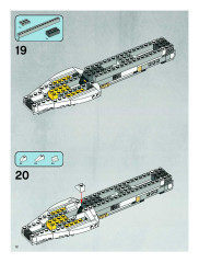 LEGO 7658 instructions page 12 – build guide