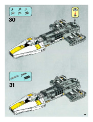 LEGO 7658 instructions page 23 – build guide
