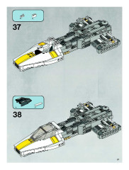 LEGO 7658 instructions page 27 – build guide