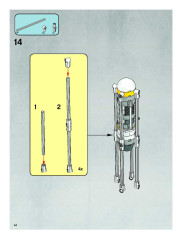 LEGO 7658 instructions page 44 – build guide