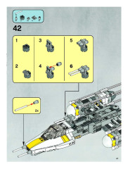 LEGO 7658 instructions page 47 – build guide