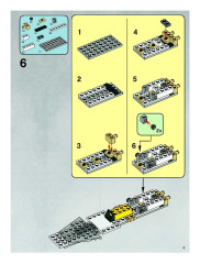 LEGO 7658 instructions page 5 – build guide