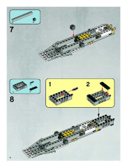 LEGO 7658 instructions page 6 – build guide