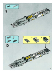 LEGO 7658 instructions page 7 – build guide